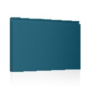 Фасадна касета Ruukki Liberta elegant 500Grande 851*900*2400 мм (RAL5024/пастельно-синій)