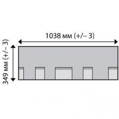 Бітумна черепиця IKO Cambridge Xpress 349x1038 мм 54 Aged Redwood Запоріжжя