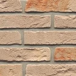 Клинкерный кирпич ручной формовки Muhr Klinker EM - WF 72 PO Creme grau orange 210x100x50 мм