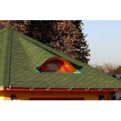 Битумная черепица IKO Diamant 284х1000 мм 04 Forest Green Долина