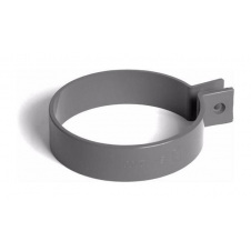 Хомут трубы Bryza 125 90,2х25 мм графит