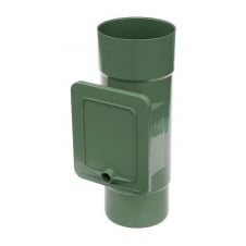 Люк для чистки Bryza 75 110,4х104,5 мм зелений