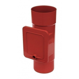 Люк для чистки Bryza 150 110,4х104,5 мм червоний