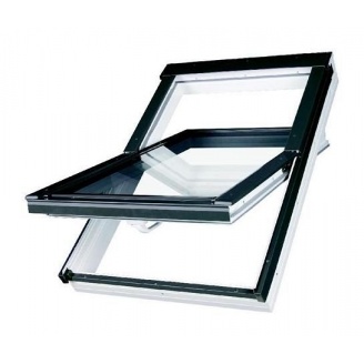 Мансардне вікно FAKRO PTP U3 обертальне вологостійке 55x78 см