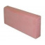 Поребрик Золотой Мандарин 500х200х60 мм на сером цементе красный Черкассы