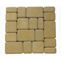 Тротуарна плитка Старе Місто Еко 40 мм олива Переяслав-Хмельницький