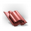 Вентилятор подкровельного пространства Wirplast Tile P60 285x210 мм красный RAL 3009 Херсон