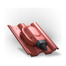 Проходной элемент Wirplast Tile S56 красный RAL 3009