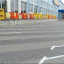 Тротуарна плитка Золотий Мандарин Цегла стандартна 200х100х60 мм на сірому цементі чорний Ужгород