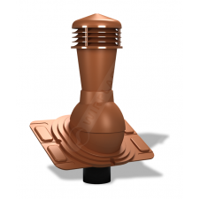 Вентиляційний вихід Wirplast Uniwersal К25 110x500 мм цегляний RAL 8004