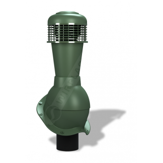 Вентиляционный выход Wirplast Perfekta К50 110x500 мм зеленый RAL 6020