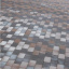 Тротуарная плитка Золотой Мандарин Кирпич без фаски 200х100х60 мм на сером цементе коричневый Черкассы