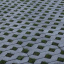 Тротуарная плитка Золотой Мандарин Парковочная решетка 500х500х80 мм серый Чернигов