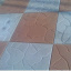 Тротуарна плитка Золотий Мандарин Плита 300х300х40 мм червоний на білому цементі Київ