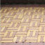 Тротуарна плитка Золотий Мандарин Барселона Антик 192х45х60 мм гірчичний на сірому цементі Київ