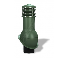 Вентиляционный выход Wirplast Normal К52 150x550 мм зеленый RAL 6020