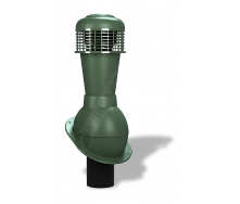 Вентиляционный выход Wirplast Normal К43 110x500 мм зеленый RAL 6020