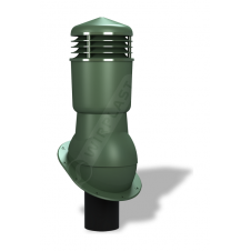 Вентиляционный выход Wirplast Normal К24 110x500 мм зеленый RAL 6020