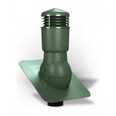 Вентиляційний вихід Wirplast Standard К22 110x500 мм зелений RAL 6020