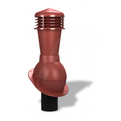 Вентиляционный выход Wirplast Normal К23 110x500 мм красный RAL 3009 Херсон