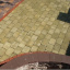 Тротуарна плитка Золотий Мандарин Цегла Антик 240х160х90 мм повний прокрас гірчичний Тернопіль