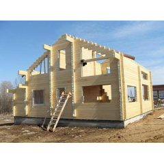 Будівництво дерев'яного будинку з євробрусу Черкаси