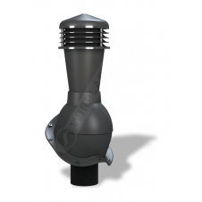 Вентиляційний вихід Wirplast Perfekta К48 110x495 мм антрацитовий RAL 7021
