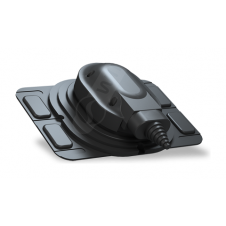 Проходной элемент Wirplast Uniwersal S25 черный RAL 9005
