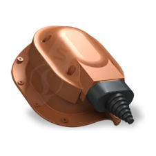 Проходной элемент Wirplast Perfekta S48 кирпичный RAL 8004