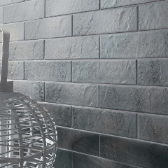Фасадная плитка клинкер Paradyz SEMIR GRAFIT 24,5x6,6 см Никополь
