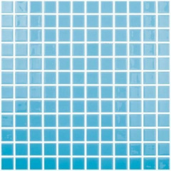 Мозаика стеклянная Vidrepur TURQUOISE BLUE 102 300х300 мм Энергодар