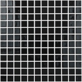 Мозаика стеклянная Vidrepur BLACK 900 300х300 мм