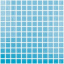 Мозаика стеклянная Vidrepur TURQUOISE BLUE 102 300х300 мм Черкассы