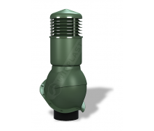 Вентиляционный выход Wirplast Perfekta К55 150x500 мм зеленый RAL 6020