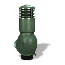 Вентиляционный выход Wirplast Perfekta К55 150x500 мм зеленый RAL 6020
