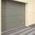 Ворота гаражні секційні двостінні Hormann LPU L-гофр silkgrain RAL 7035 світло-сірий