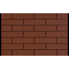 Фасадная плитка клинкерная CERRAD ELEWACJA RUSTICO BURGUND Киев