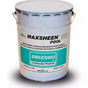 Акриловое покрытие для бассейнов Drizoro MAXSHEEN POOL 25 кг голубой