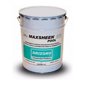 Акриловое покрытие для бассейнов Drizoro MAXSHEEN POOL 25 кг голубой
