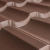 Металлочерепица Тайл Модерн матполиэстер 1195x350x53 мм RAL 8017