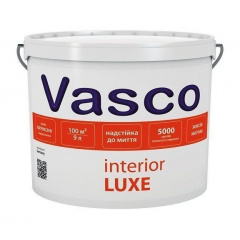 Акриловая краска Vasco interior LUXE 0,9 л Киев