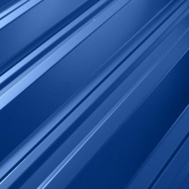 Профнастил Тайл НС-57 поліестер 1020x57 мм RAL 5010