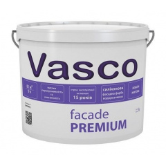 Силікон-модифікована фасадна фарба Vasco Facade PREMIUM С 9 л Житомир