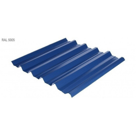 Профнастил Rauni HC-44 1055x0,45 мм Union Steel (Корея) RAL 5005