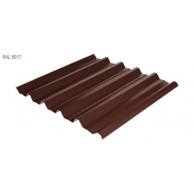 Профнастил Rauni HC-44 1055x0,45 мм Union Steel (Корея) RAL 8017