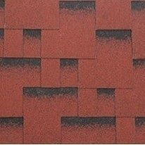 Бітумна черепиця IKO Skyline 1000*318 мм Tile Red Ultra