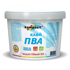 Клей Kompozit ПВА D3 1 кг Кропивницький