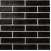 Керамическая плитка Golden Tile BrickStyle The Strand 60х250 мм черный