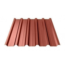 Профнастил Ruukki Т35 Polyester Matt 31 мм красный