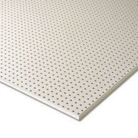 Фото - Гіпсокартон Knauf Cleaneo Akustik 12/25R 4SK 12,5х1200х2000 мм білий Гіпсокартон Knauf Cleaneo Akustik 12/25R 4SK 12,5х1200х2000 мм білий